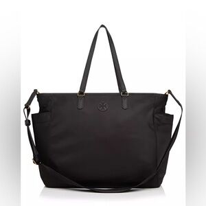 Tory Burch Scout Nylon Diaper Bag Black